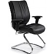 Leather Visitor Chair