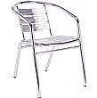 Aluminium Cafe Arm Chair