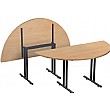 Heavy Duty Semi-Circular Flip Top Tables
