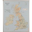 Busyboard UK Road and Terrain Map