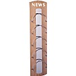 Contemporary Newspaper Rack