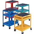 Tomboy� Adjustable Height Steel AV Trolleys