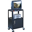Tomboy� Adjustable Height Steel AV Cabinet