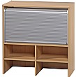 Atlanta Tambour Hutch Closed