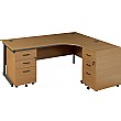 Annandale Cantilever Ergonomic Desk With Pedestals