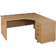 Combi Desk With Panel End Legs