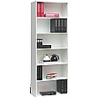 Black & White Home Office Bookcases (White)
