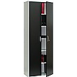 Black & White Home Office Cupboards