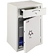 Steel Stor With Large Lockable Deposit Drawer