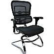 Ergo Human Mesh Visitor Chairs
