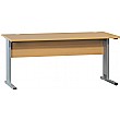 Techno Speed Cantilever Framed Rectangular Desk