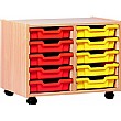 10 Tray Shallow Storage