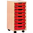 8 Tray Shallow Storage