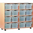 16 Tray Extra Deep Mobile Storage
