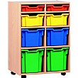 8 Tray Variety Mobile Storage