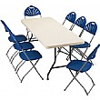 Blow Moulded Rectangular Folding Tables
