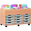 6 Compartment 12 Tray Kinderbox