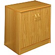 Wood Veneer Desk High Cupboard