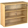 Dalton Glass Fronted Bookcase