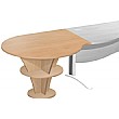 Solway Kidney Desk End Meeting Table