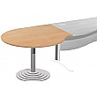 Solway Kidney Desk End Trumpet Base Meeting Table
