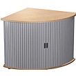 Solway Desk High Tambour Corner Units