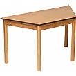 Trapezoidal Classroom Grouping Table Beech