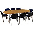 Balcary D-End Tubular Leg Tables