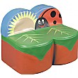 Back To Nature Ladybird Sofa 2 Seat