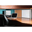 Bi-Office Desktop Combi Cork / Magnetic Whiteboard