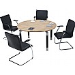 Trilogy Round Solo Boardroom Tables
