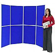 8 Panel Folding Display Board