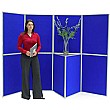 9 Panel Folding Display Board