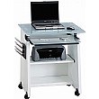 Polar Mobile Computer Desk White