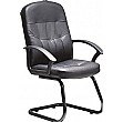 Leather Visitor Chair