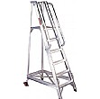Tilt & Push Alum Steps