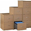 Deluxe Wooden Filing Cabi
