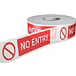 No Entry Barrier Tape