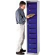 Post Lockers With Biocote