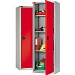 Red Value Slim Cupboard