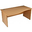 Panel End Wave Desk