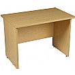 Panel End Rectangular Extension Desk