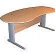 Cantilever Kidney Desk