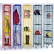 Coloured Wire Mesh Locker