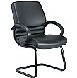 Mombasa Leather Visitor Chair