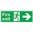 Fire Exit Right Arrow