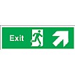 Exit Up Diagonal Right Arrow