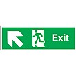 Exit Up Diagonal Left Arrow