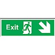 Exit Diagonal Right Down Arrow