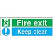 Fire Exit Keep Clear